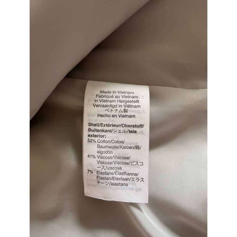 J.Crew Womens Bi-Stretch Single Button Blazer Light Grey‎ H5513 Size 12 - Picture 6 of 11